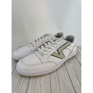 Vans Lowland Cc Sport‎ Light Green White Leather Low Top Sneakers Men 12